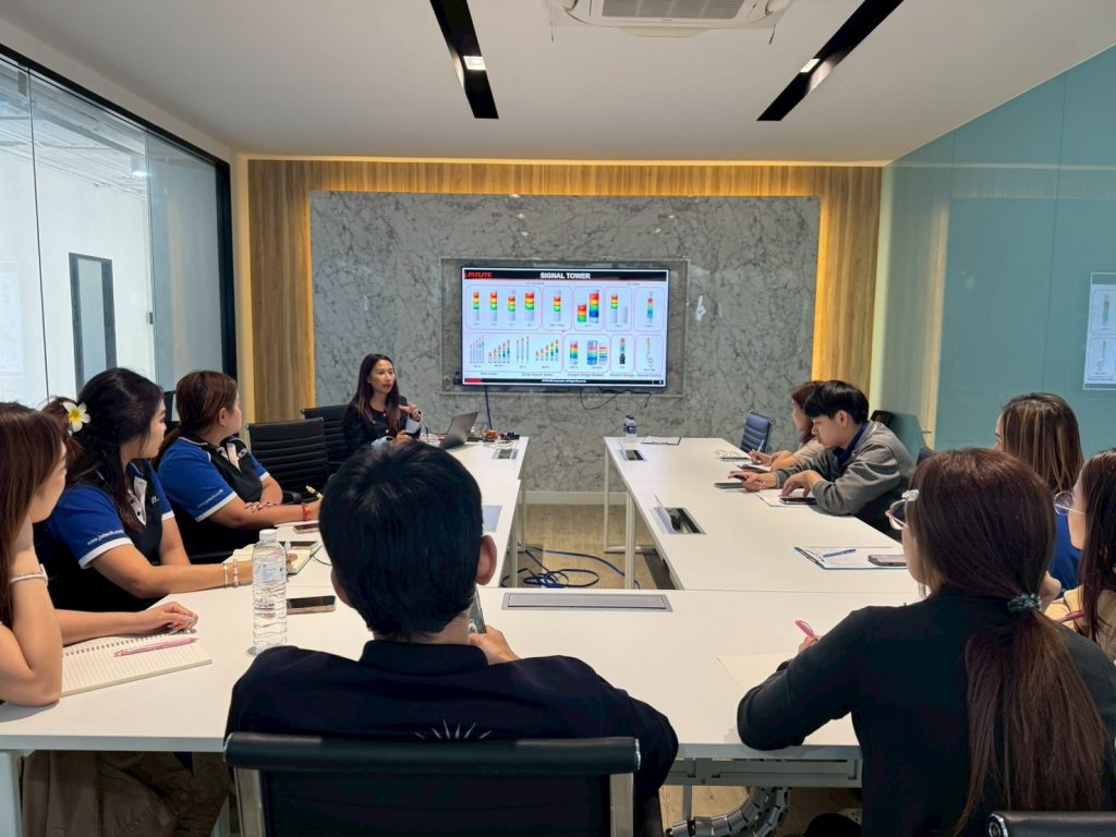 เพิ่มทักษะและความรู้ Over All Patlite Thailand