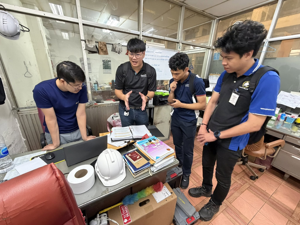 JW TECH ลงพื้นที่หน้างานตรวจเช็คระบบ